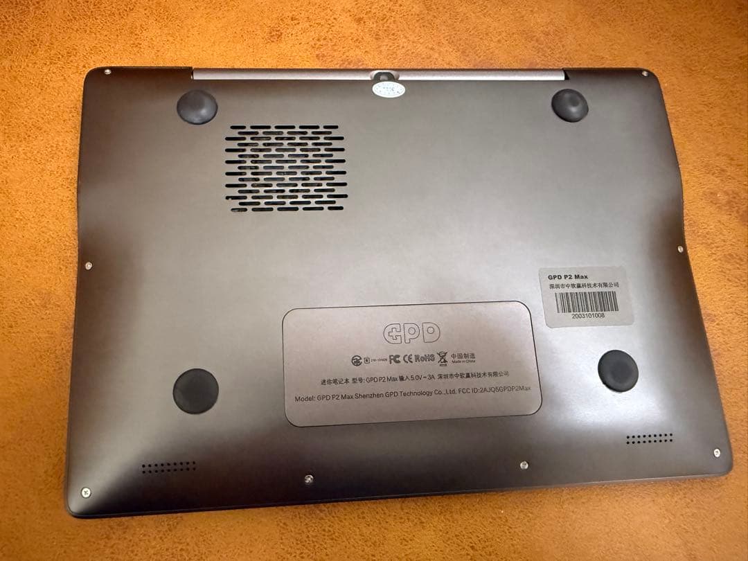 GPD P2 MAX｜Win11要件クリア｜16GB/512GB 即購入OK