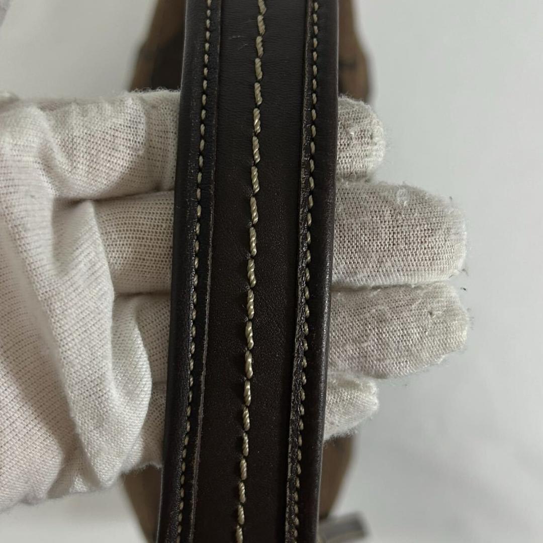 【極美品】コーチ ソーホー シグネチャー ワンハンドバッグ レザー キャンバス