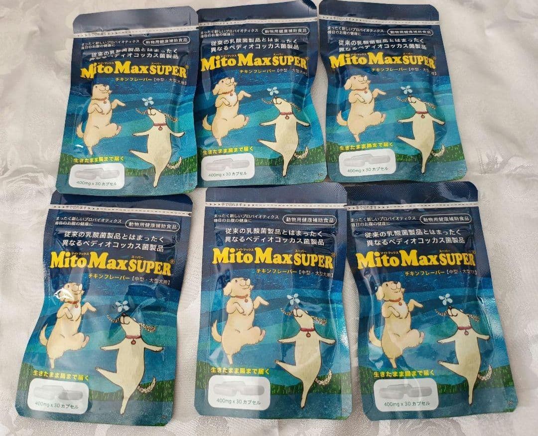 マイトマックススーパー　中、大型犬用×6袋