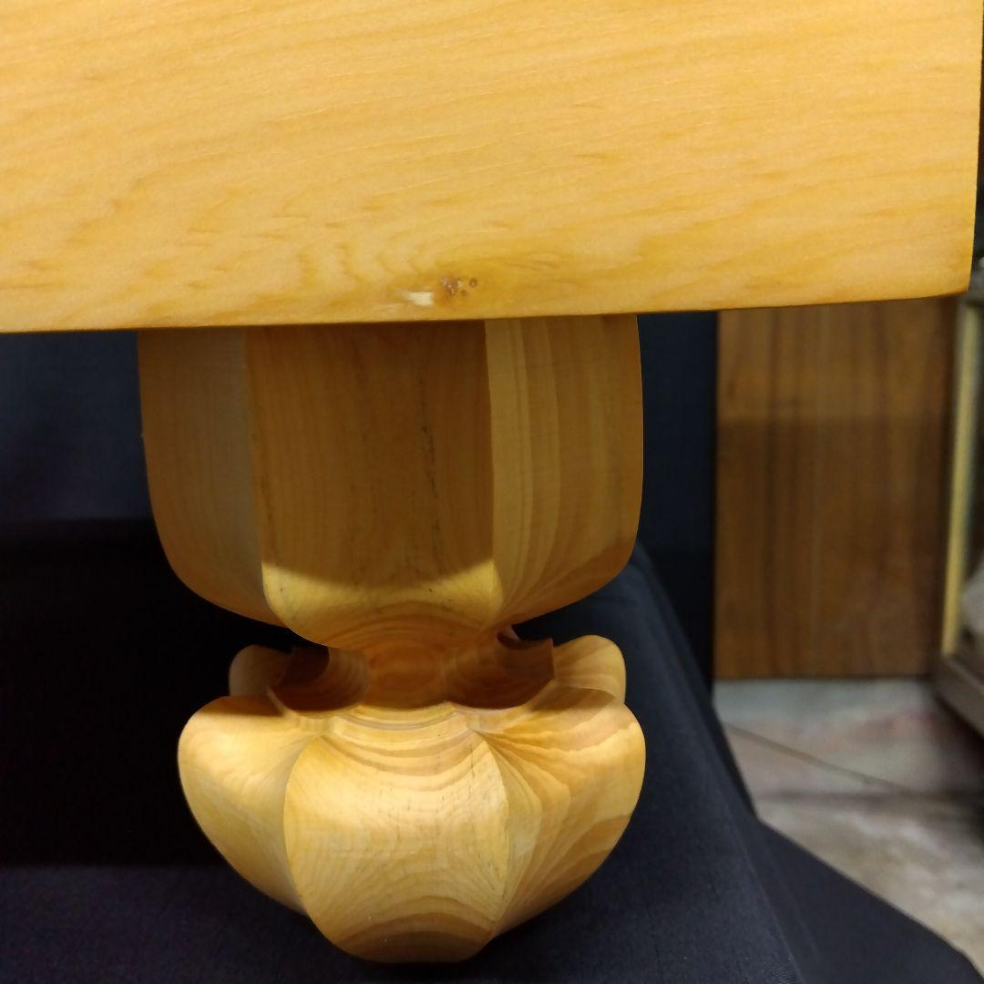 【国産　本榧　5寸碁盤　木表③】