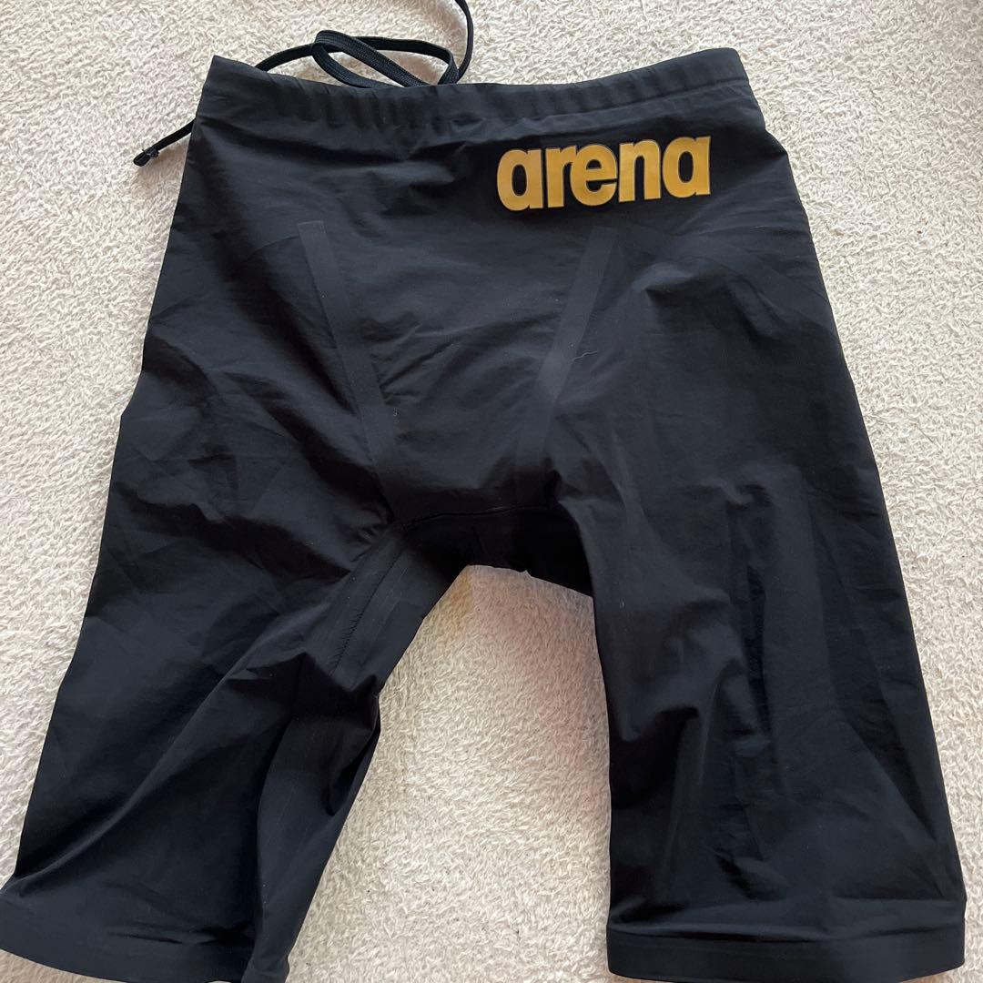 arena 競泳水着 黒 FINA認証