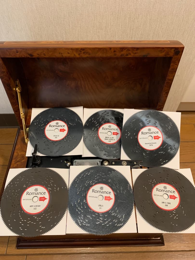 木製オルゴール　ジャンク品