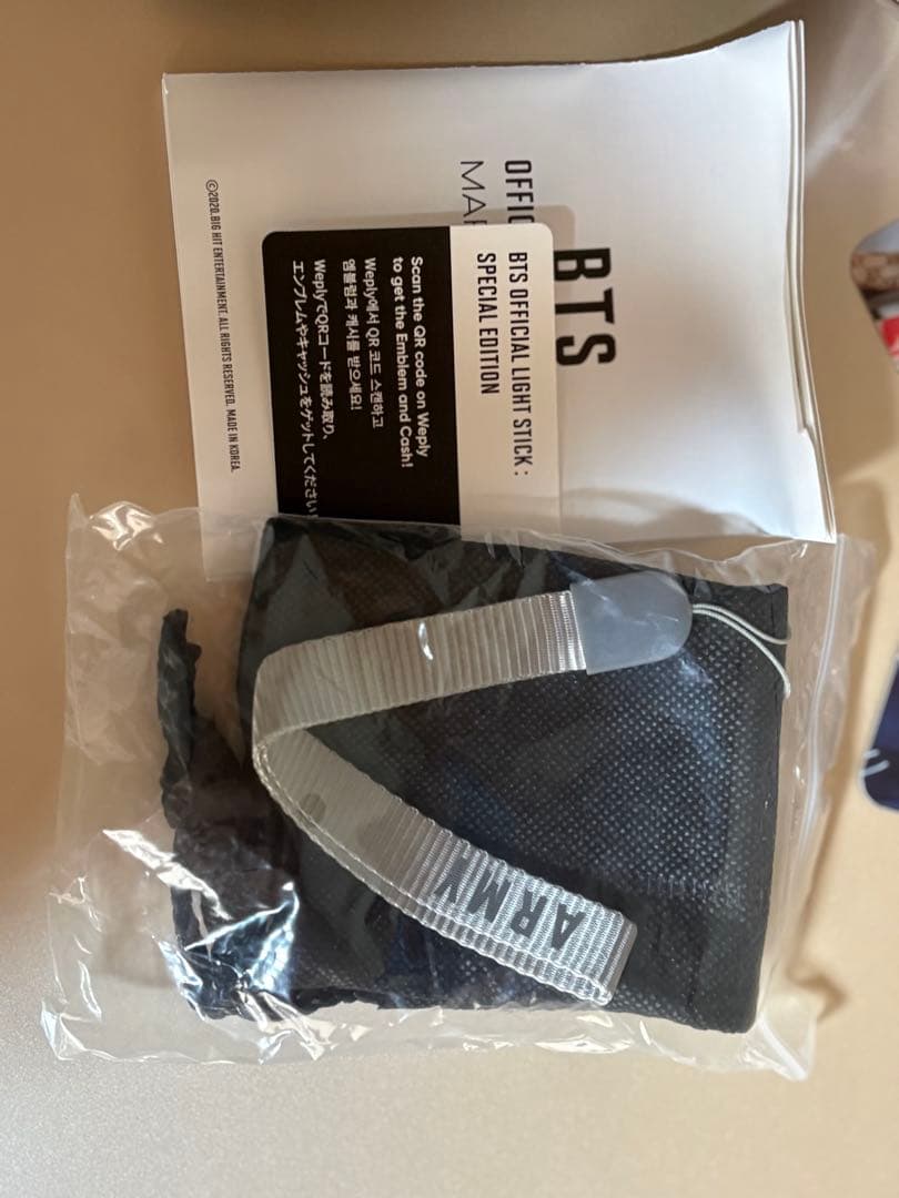 点灯確認済み BTS 公式　アミボム　ver4 抜けなし　美品