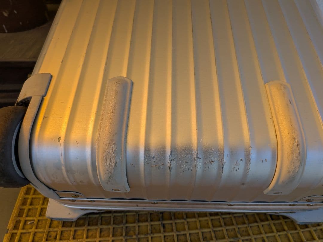 RIMOWA TOPAS スーツケース 廃盤 2輪　青ロゴ　リモワ