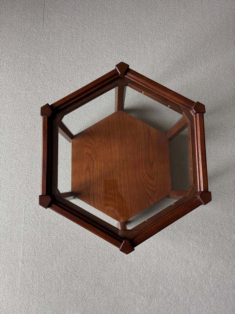 サイドテーブル・ナイトテーブル・ローテーブル acme furniture / BROOKS HEXAGON TABLE