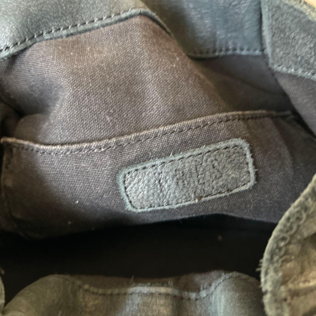 TRES レザー　ハンドバッグ　トート　ブラック　スタッズ　y2k