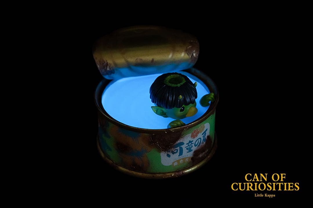 好奇心の缶詰　河童　マーメイド　クトゥルフ　フィギュア　スタチュー　アートトイ