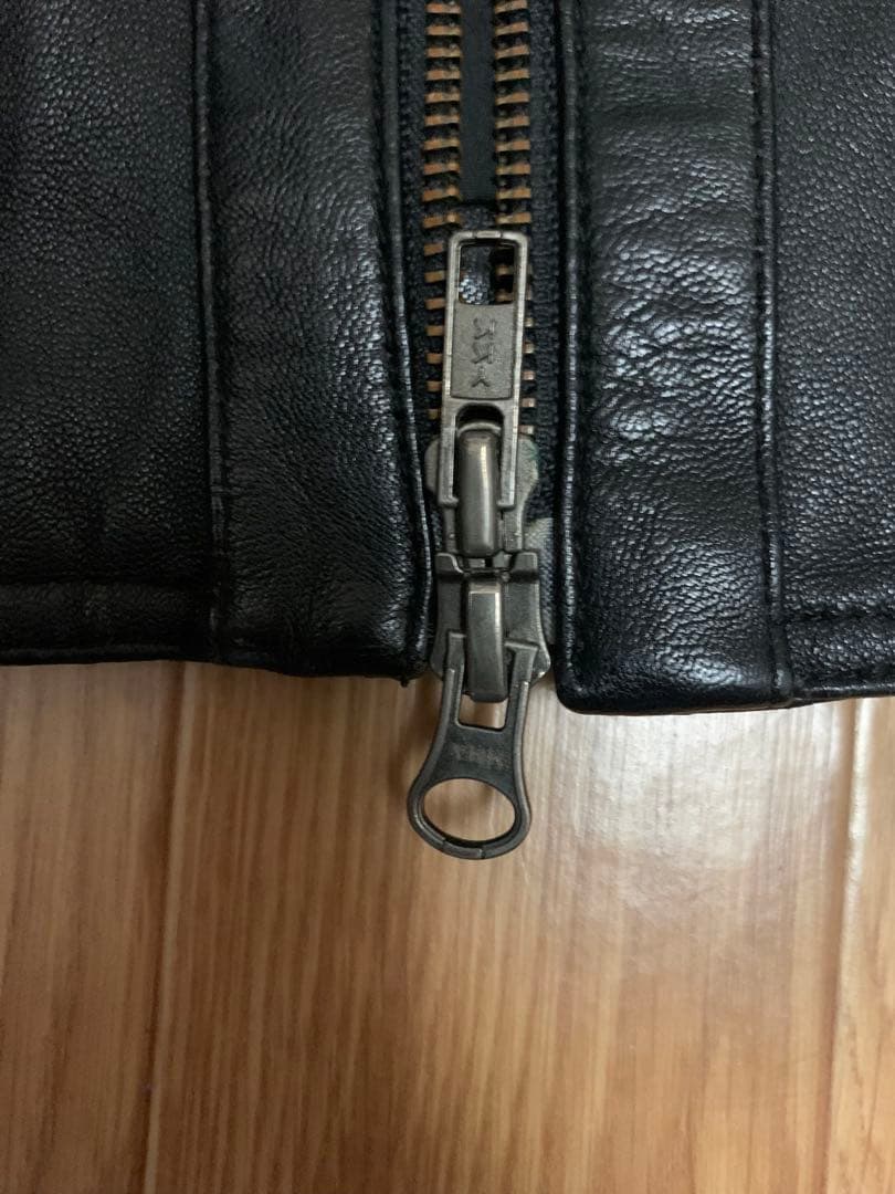 MAGAZINES別注 JACK ROSE シープ レザー ジャケット ブラック