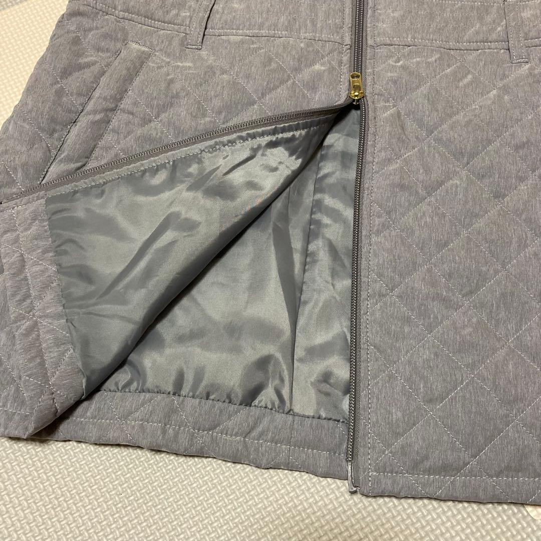 美品 Callaway キャロウェイ 中綿キルティング ワンピース アウターM