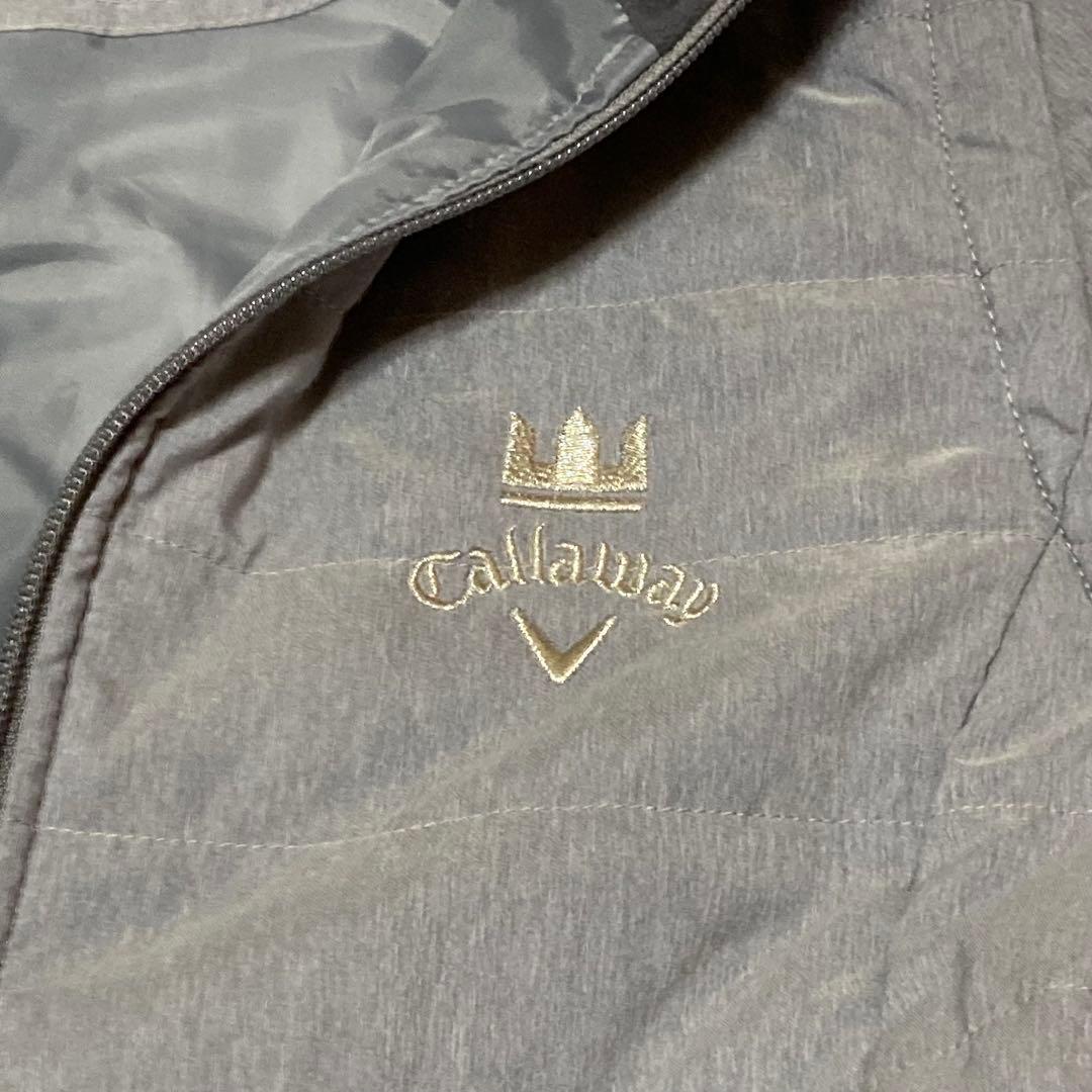 美品 Callaway キャロウェイ 中綿キルティング ワンピース アウターM