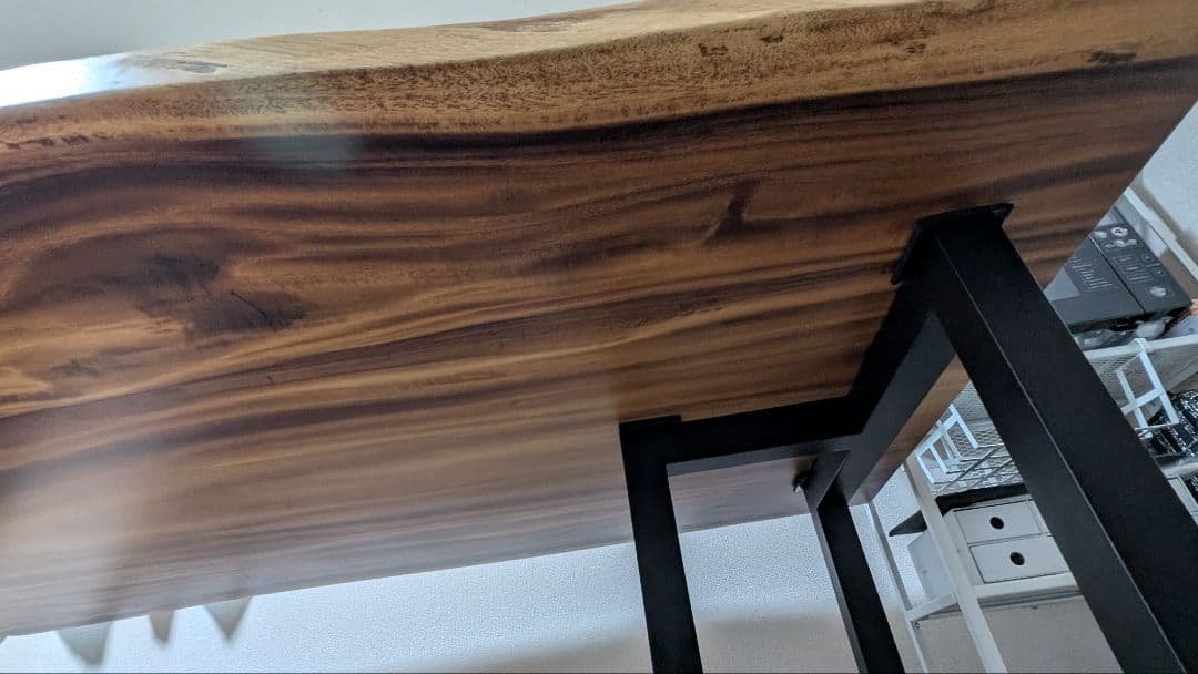 無垢 一枚板 モンキーポット テーブル ②脚のみ