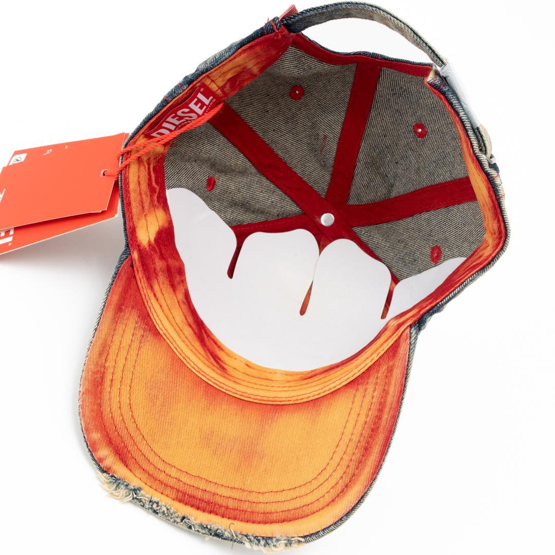 新品 DIESEL c-seymon デニムキャップ
