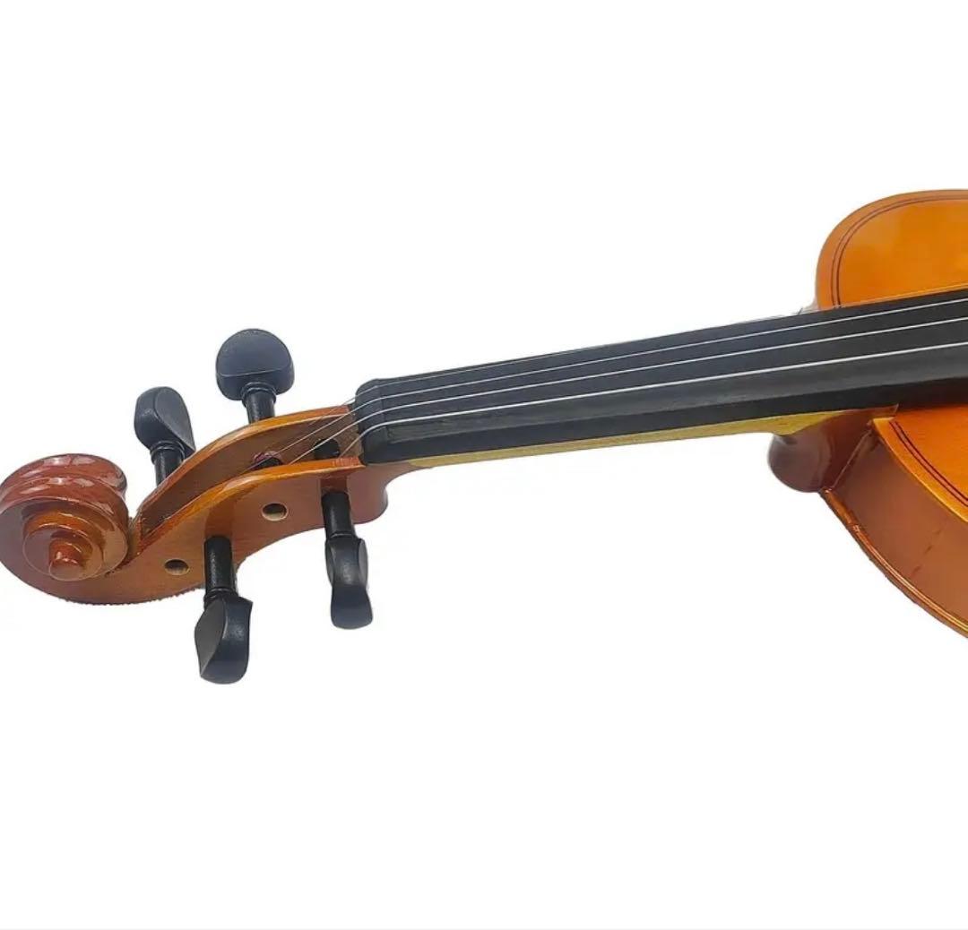 【美品】バイオリン 4/4 弓 弦 スタンド ケースセット初心者向け 演奏