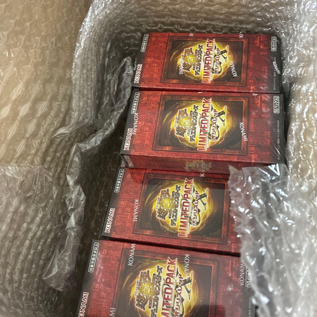 遊戯王 OCG LIMITED PACK オシリスレッド　10ボックスセット