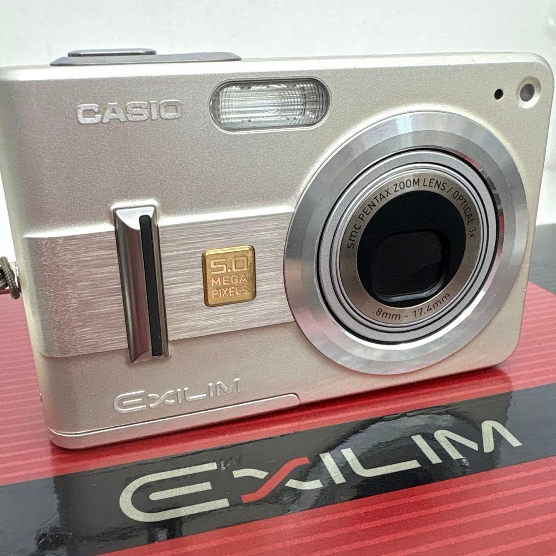 CASIO EXILIM EX-Z57 動作確認済 シルバー 付属品付 美品