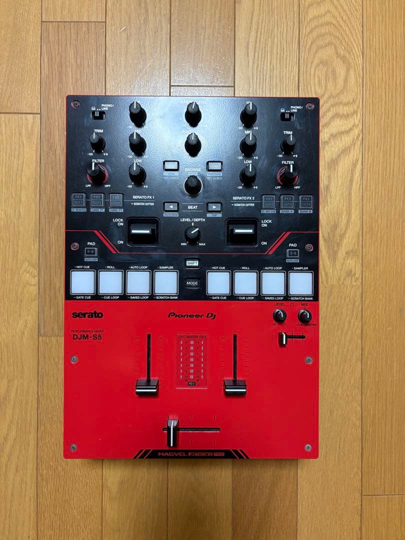 Pioneer DJ DJM-S5 DJミキサー　付属品揃ってます