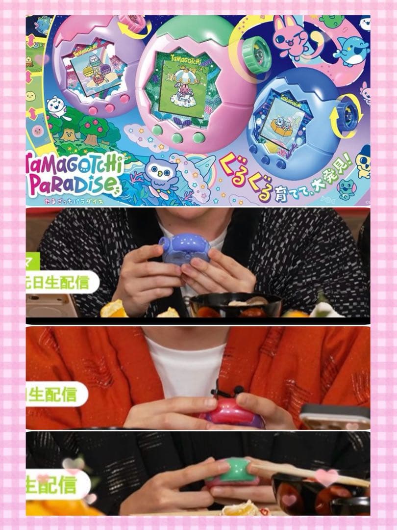 Tamagotchi Paradise ミセス使用モデルセット