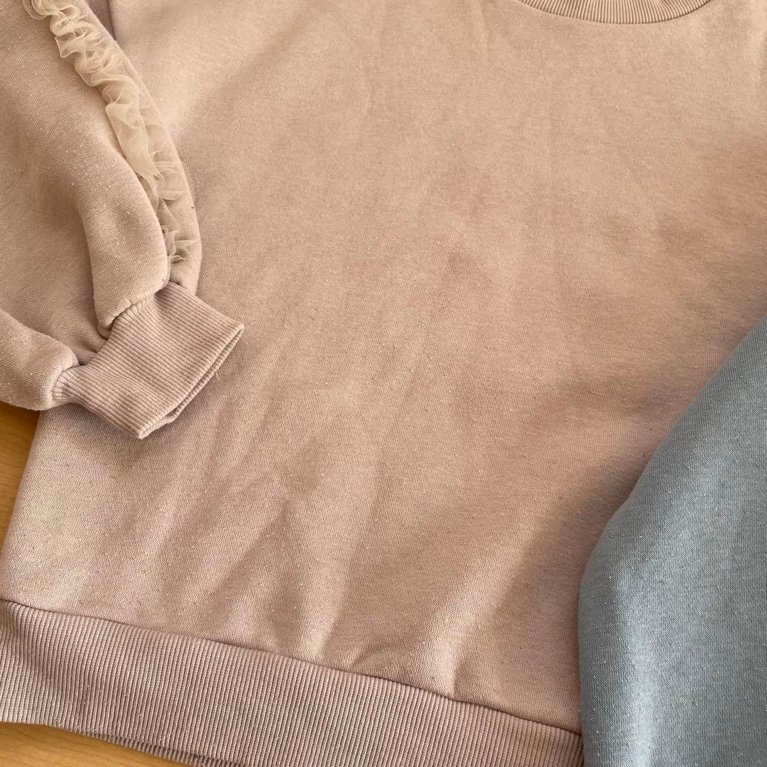 【140cm】トップス トレーナー ボトムス スカート女の子 秋服 冬服