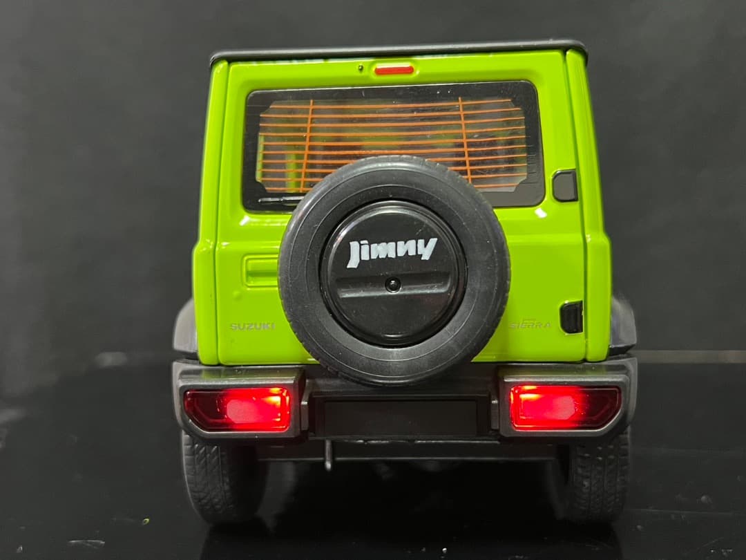 スズキ ジムニー ミニカー グリーン 1/18 H176