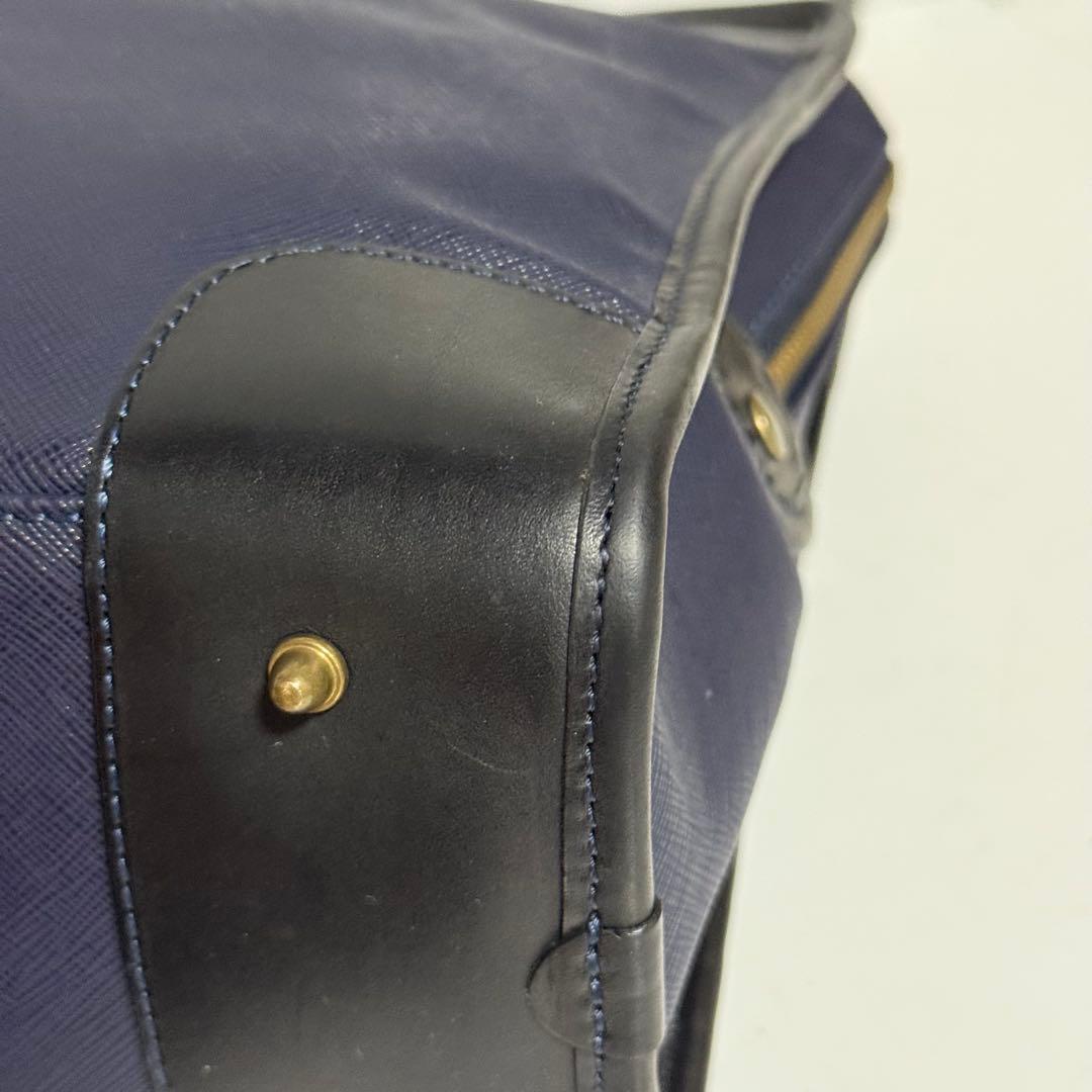 ⭐️極美品⭐️フェリージ　ビジネスバッグ 12-39 ブリーフケース ネイビー