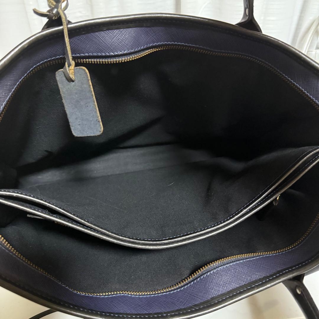 ⭐️極美品⭐️フェリージ　ビジネスバッグ 12-39 ブリーフケース ネイビー