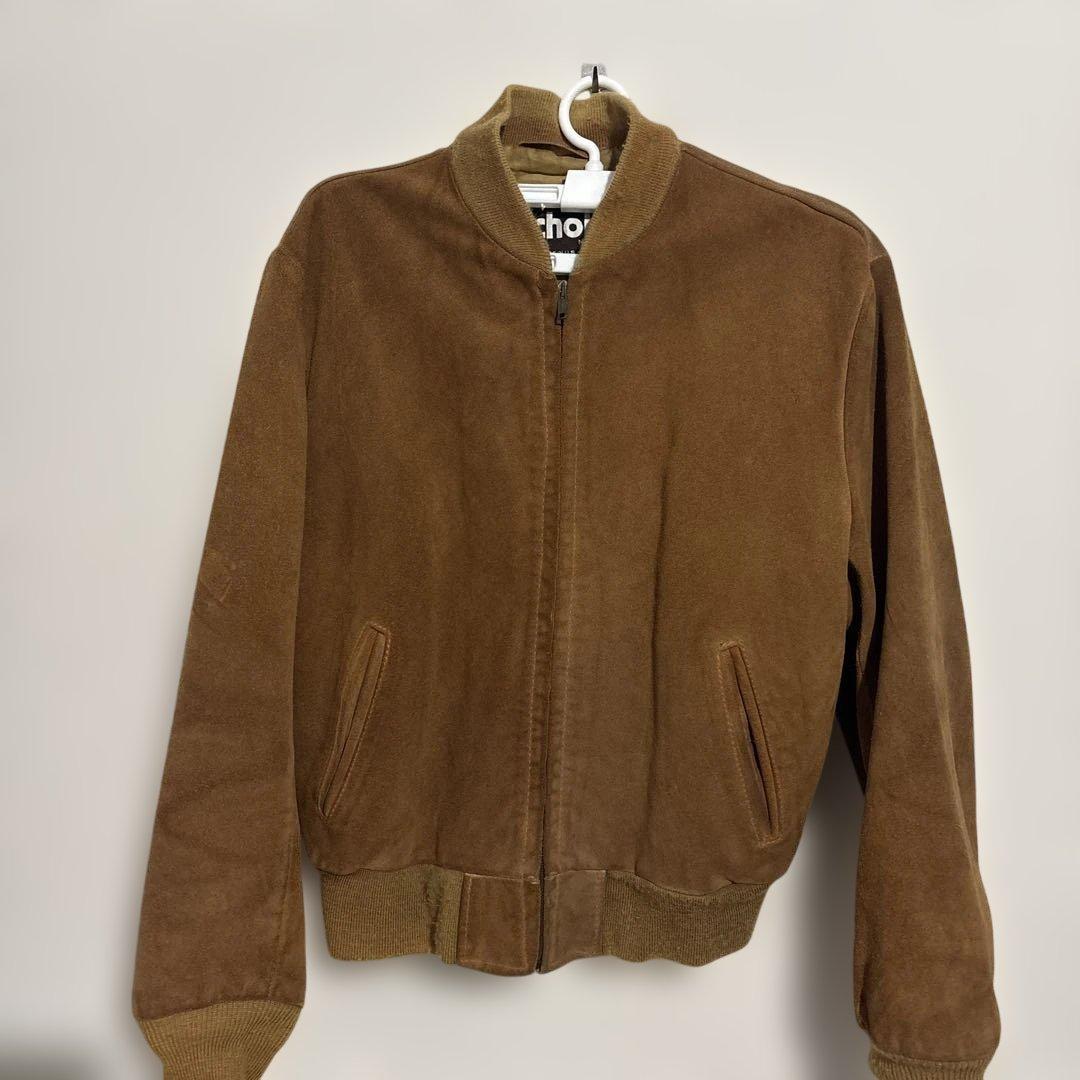 野村周平着用‼️Schott 80s〜90sスウェードジャケットUSA製42