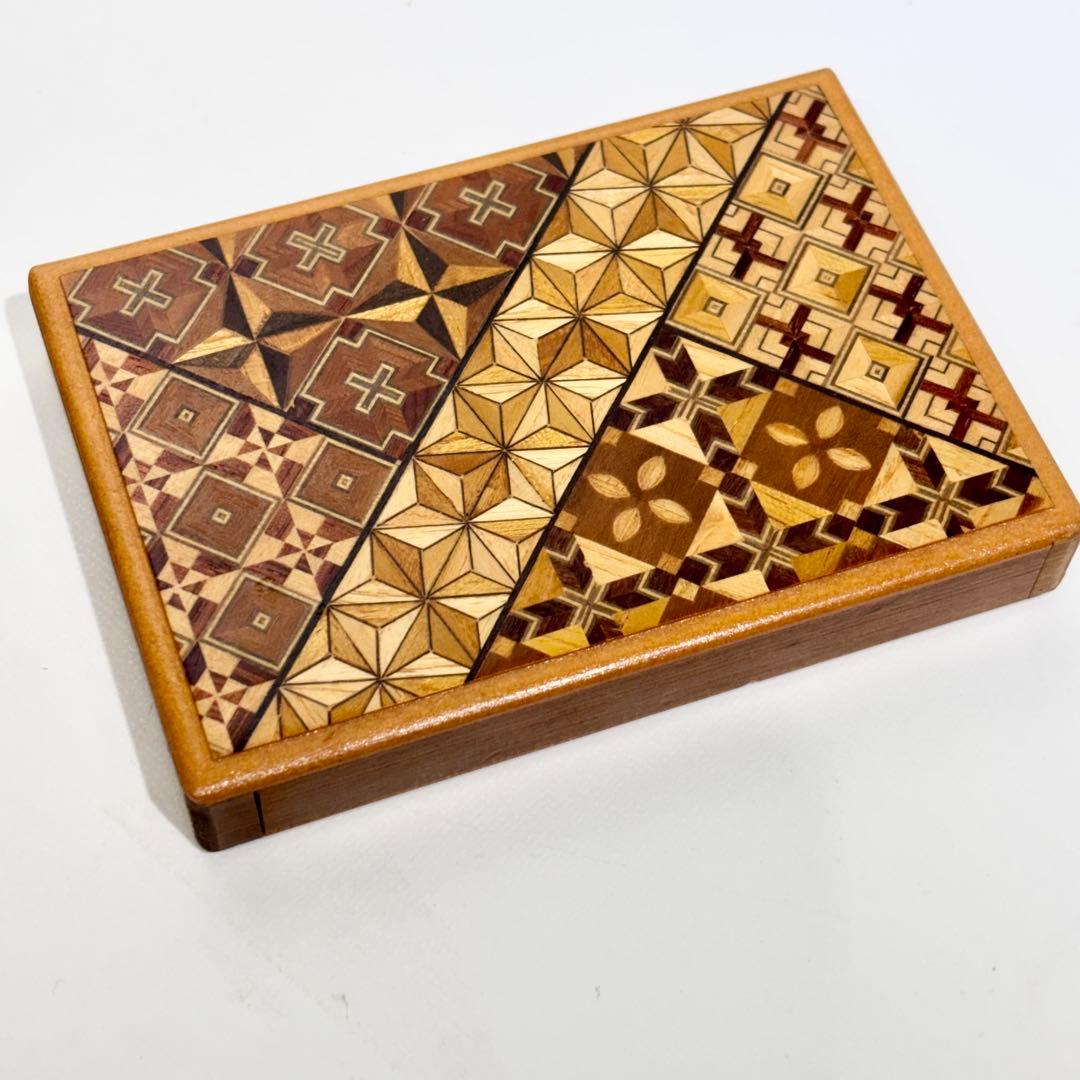 箱根寄木細工 からくり箱 小物入れ ティッシュケース まとめ売り