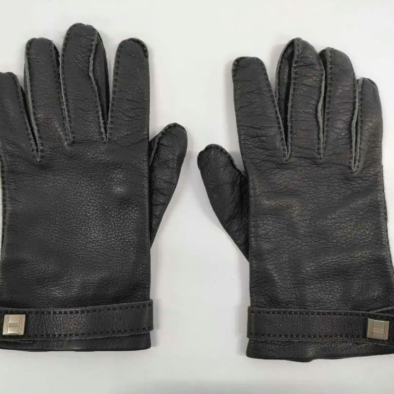エルメス レザーグローブ メンズサイズ8　Mサイズ　HERMES