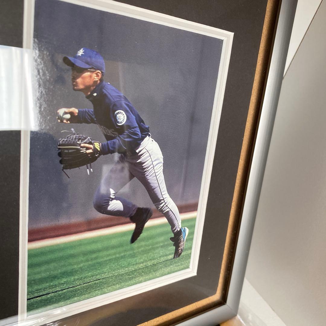 ‼️カネ‼️イチロー 直筆サイン 額縁【オリックスブルーウェーブ】