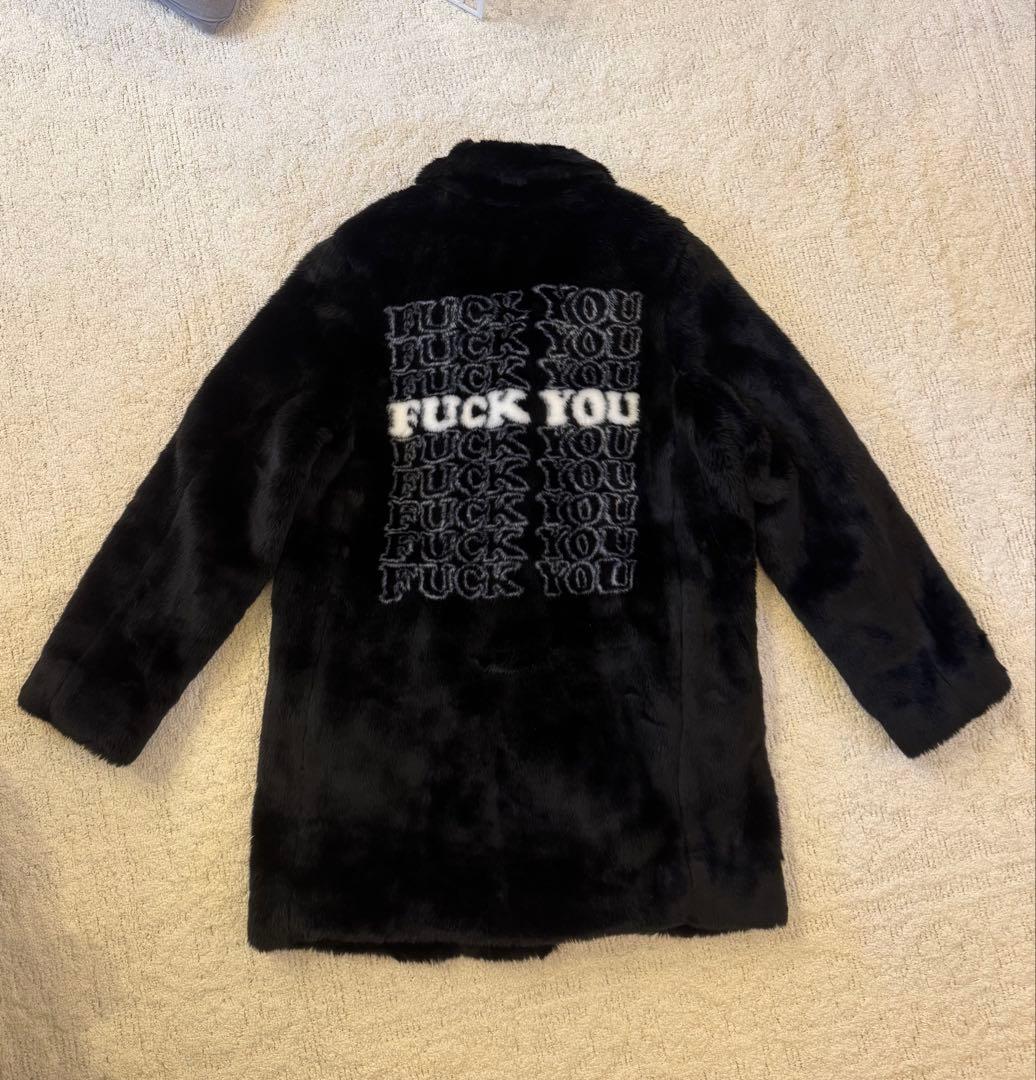 supreme ヒステリックグラマー　ファー　コート