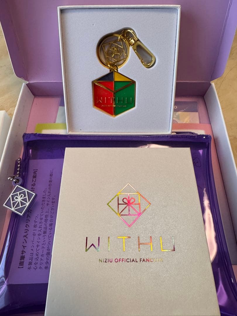 NiziU Official Fanclub 特典セット 缶バッジ等