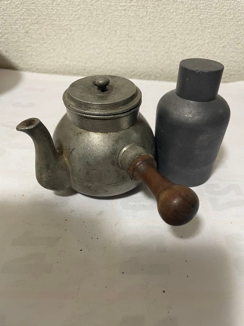 專用です　煎茶道具　古錫　乾茂號造茶壷+急須　2点セット