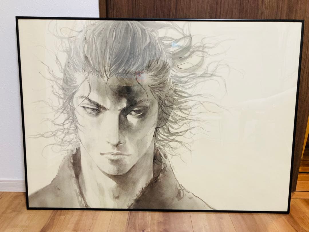 バ*ス様 【B1超大判・額装付き】井上雄彦 最後のマンガ展 バガボンド 宮本武蔵