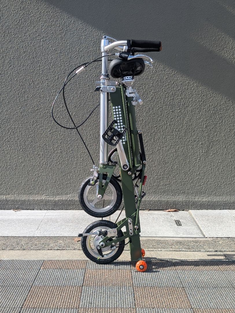 Carry Me(キャリーミー)／フォールディングバイク／マッドオリーブグリーン