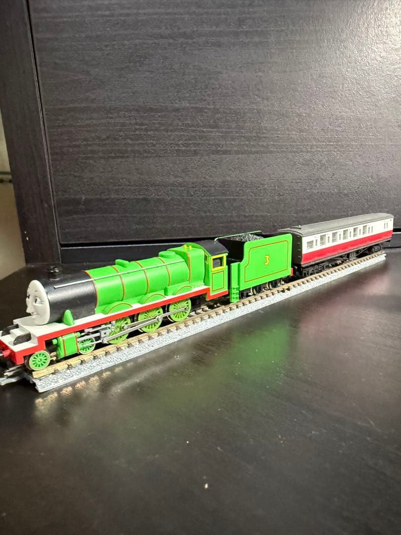 <ジャンク>NゲージTOMIX きかんしゃトーマス　ヘンリー急行セット　外箱欠品