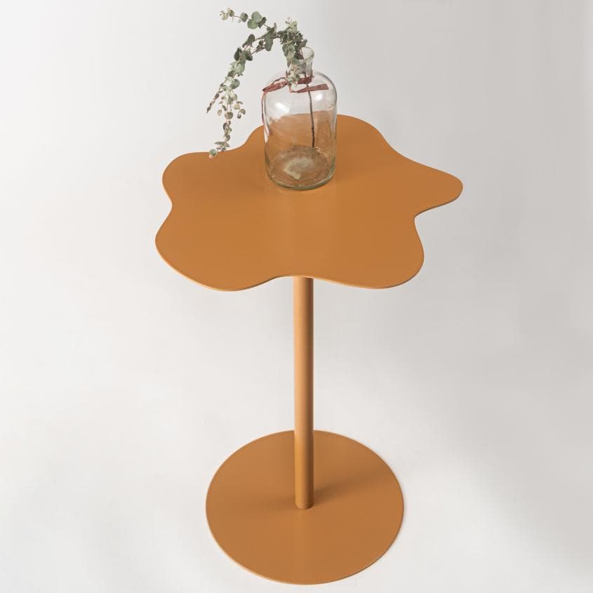 モダン テーブル キャメル ベッドサイドテーブル ソファーテーブル おしゃれ