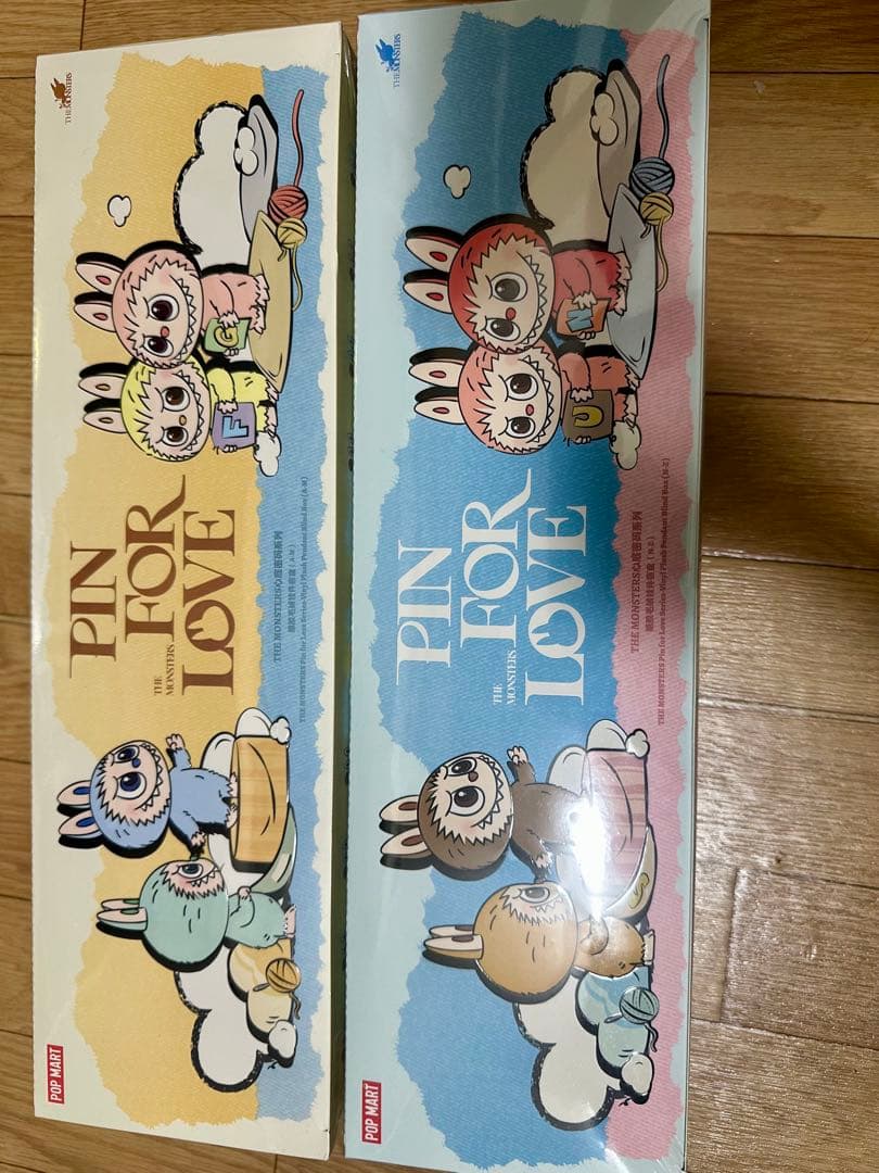 ラブブPIN FOR LOVEアソートボックス2箱セットLabubu