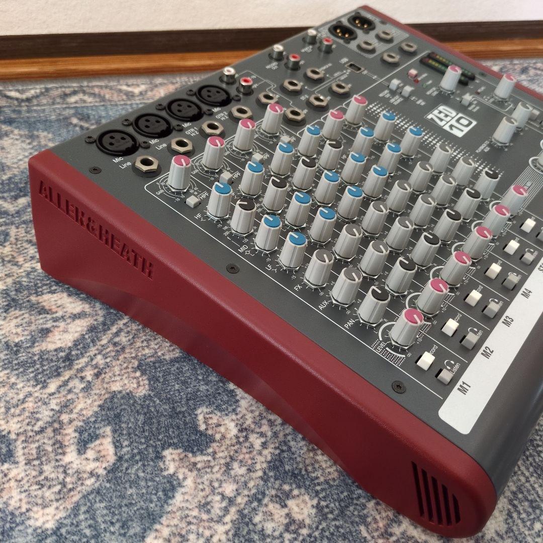 【美品】ALLEN & HEATH ZED-10 ミキサー 電源コード付き