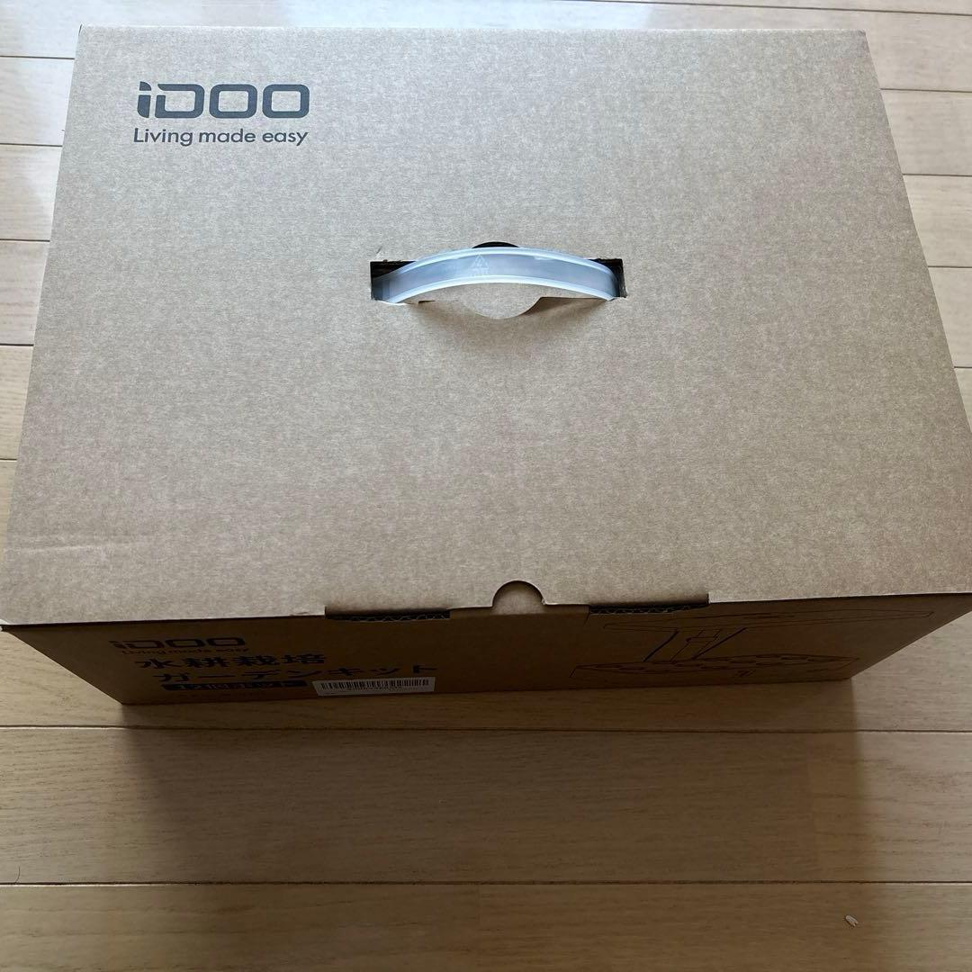 iDOO 水耕栽培セット ID-IG301調節可能12株野菜栽培可能 ホワイト