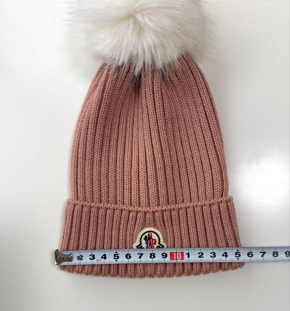 Moncler モンクレール キッズ ニット帽 ニットキャップ ポンポン M
