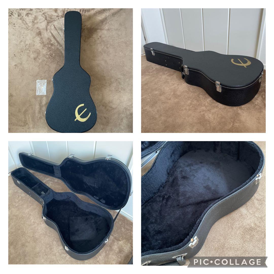 【希少モデル美品✨】純正ハードケース付　Epiphone EJ-45 EB