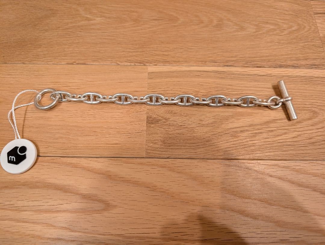 エルメス　HERMES シェーヌダンクル　GM 14コマ 艶あり　鑑定済み