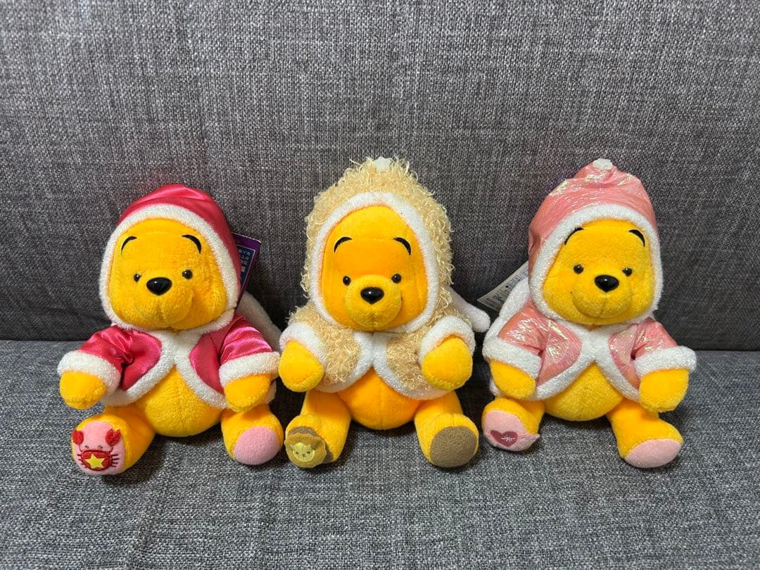 激レア！　くまのプーさん　12星座ぬいぐるみまとめ売り　ディズニーストア　タグ有