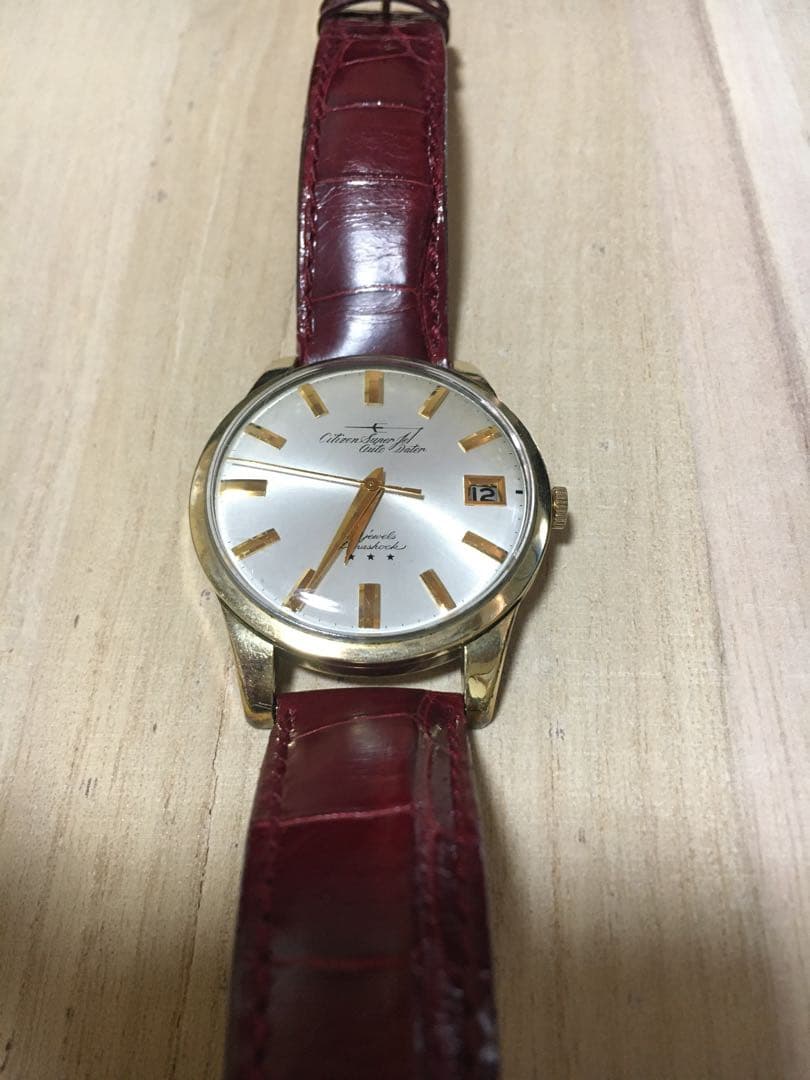 CITIZEN シチズン スーパージェット オートデーター 39石 自動巻き