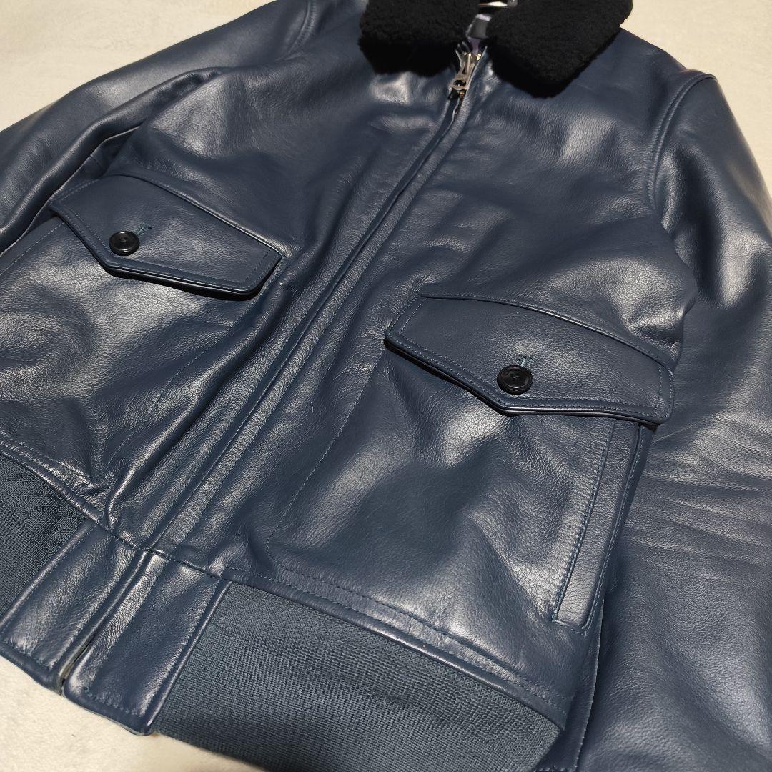 美品【 アメリカンラグシー 】✦ 本革 牛革 レザー G1 ジャケット ボア Ｍ