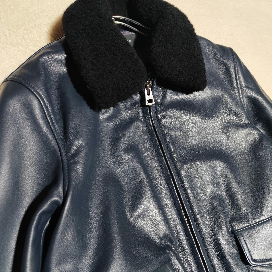 美品【 アメリカンラグシー 】✦ 本革 牛革 レザー G1 ジャケット ボア Ｍ