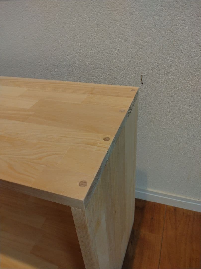 木製　ハンドメイド　オーダー　ロの字　棚　シェルフ　ラック　テレビボード