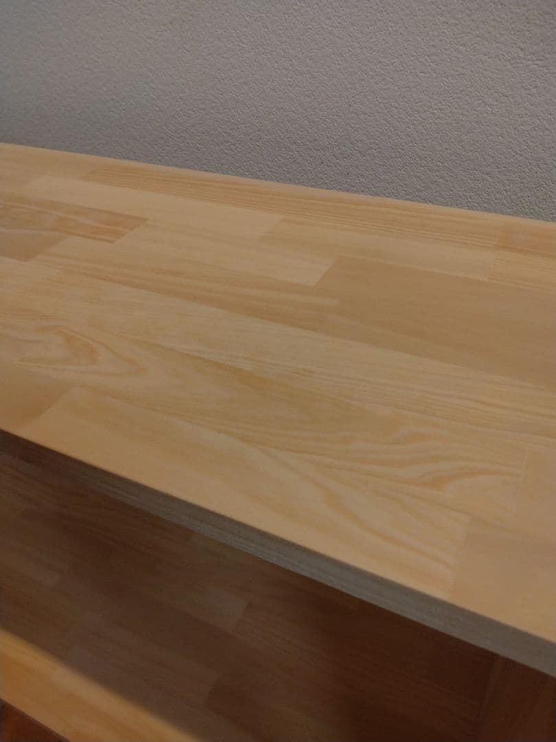 木製　ハンドメイド　オーダー　ロの字　棚　シェルフ　ラック　テレビボード