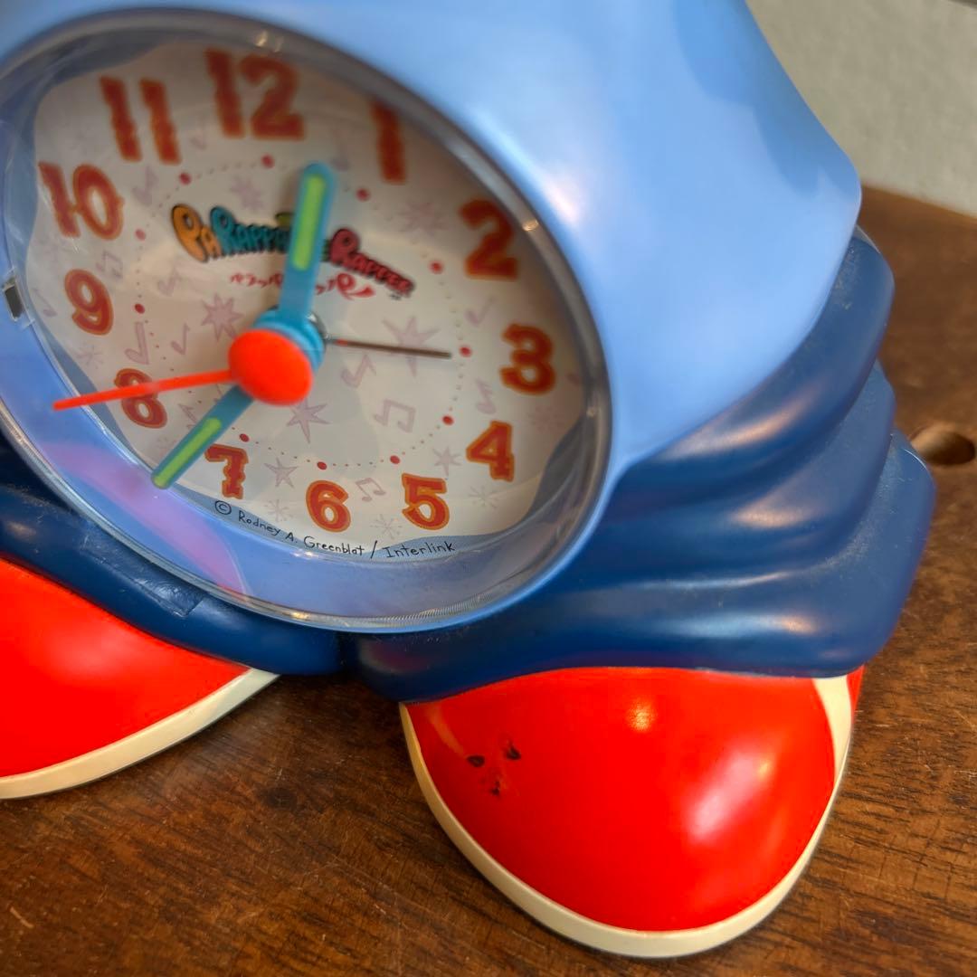 値下げしました★パラッパラッパー　パラッパ　目覚まし時計