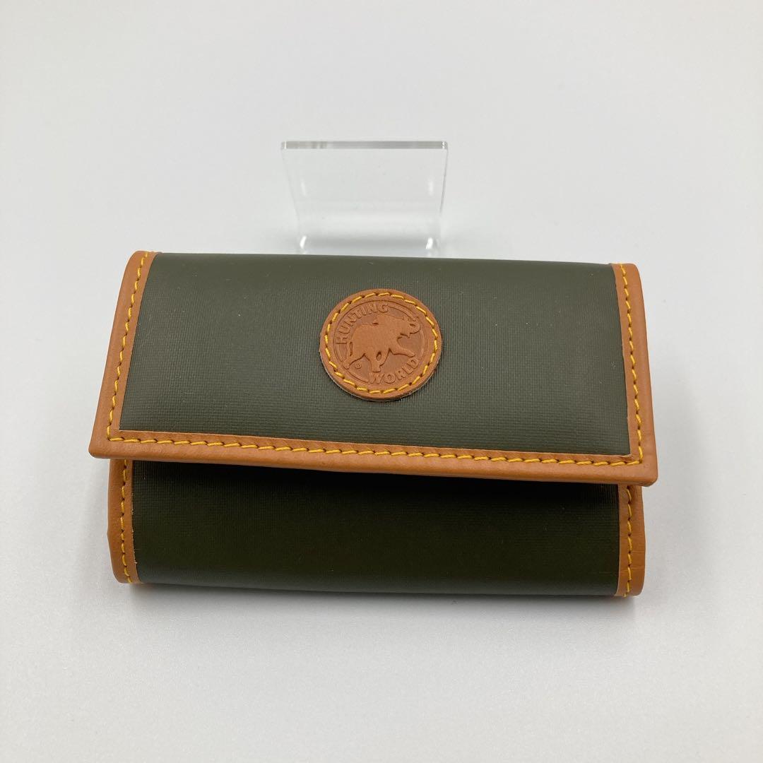 【新品】HUNTING WORLD バチュークロス 6連キーケース イタリア製